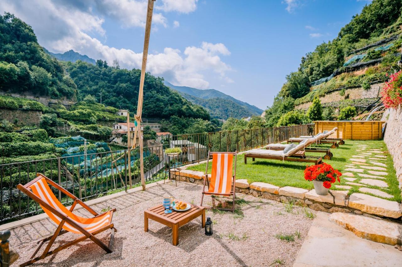 Villa Le Murelle Tramonti Kültér fotó